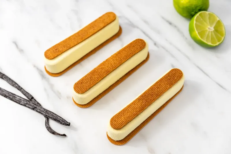 Olivia | Entremet vanille citron vert